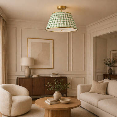 Image of Wisteria Eclipse Semi-Flush Ceiling Light