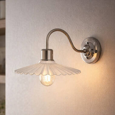 Wisteria Cambridge Glass Wall Light