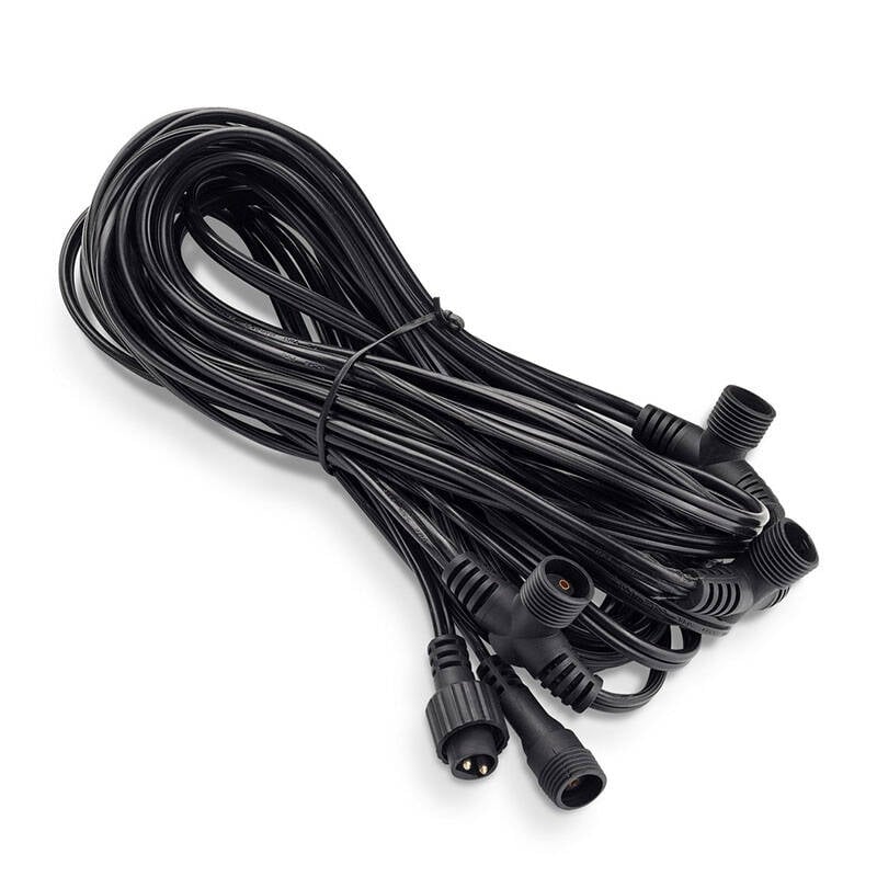 Image of EasyFit Pro 24V Garden Lights - 10 Metre Mains Cable with 4 Connectors