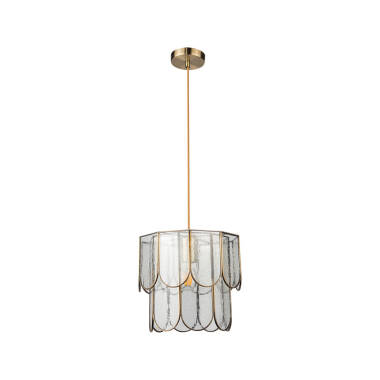 Wisteria Jazmin Clear Glass Chandelier