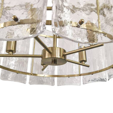 Image of Wisteria Vere Glass Ceiling Pendant Light