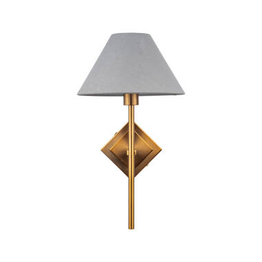Image of Wisteria Celesta Linen Wall Light