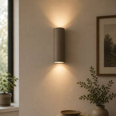 Image of Westport Silk 180 Up & Down Wall Light