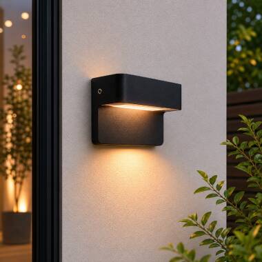 Image of Edit Verdi LED Rectangular Outdoor Wall Light