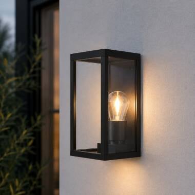 Image of Easyfit Core 12v Garden Lights - Freesia LED Outdoor Half Wall Lantern