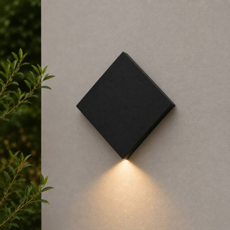 Image of Edit Zen LED Square Outdoor Wall Light