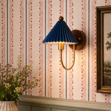 Image of Khudi & Khora Elysia Ceramic Wall Light