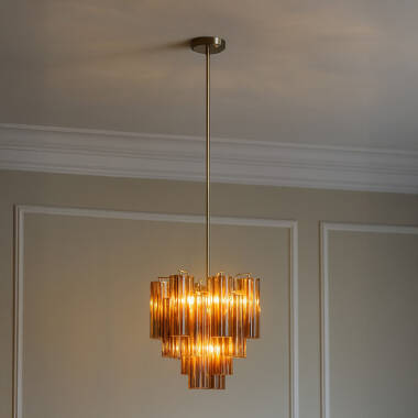 Wisteria Clodagh Glass Chandelier