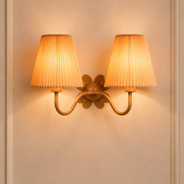 Wisteria Deliah Twin Wall Light