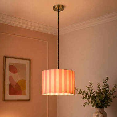 Image of Wisteria Twist Ceiling Pendant Shade