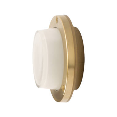 Image of Westport Coastal Runswick Outdoor Flush Wall Light