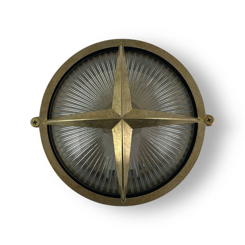 Image of Westport Coastal Oban Outdoor Flush Wall Light