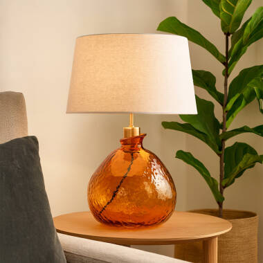 Khudi & Khora Melt Glass Table Lamp