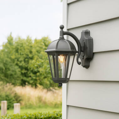 Edit Coastal Bay Outdoor Hanging Lantern Wall Light