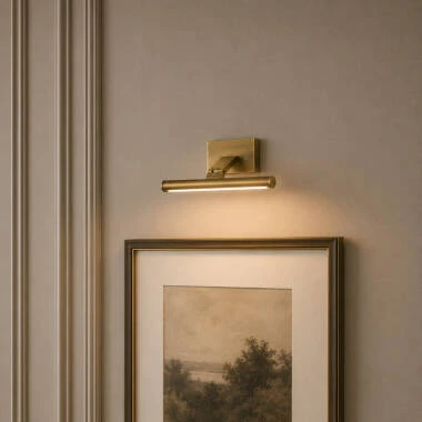 Edit Slimline 197 USB Rechargeable LED Picture Light With Remote Control