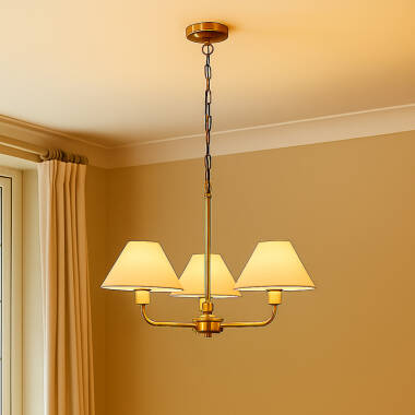 Wisteria Margaret 3 Arm Ceiling Pendant Light
