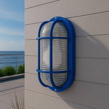 Edit Coastal Swell Outdoor Flush Wall Light