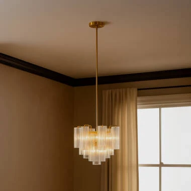 Wisteria Clodagh Glass Chandelier
