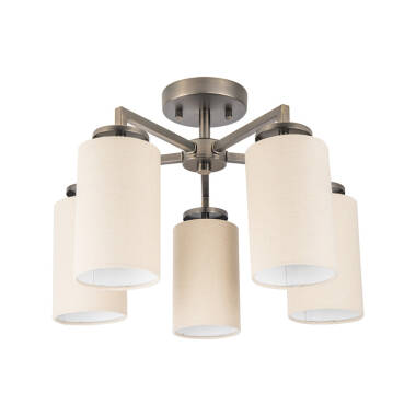 Wisteria Brook 5 Arm Semi-Flush Ceiling Light