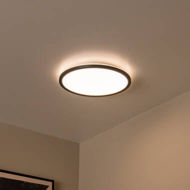 Lucide Castor LED Flush Ceiling Light with Remote Control