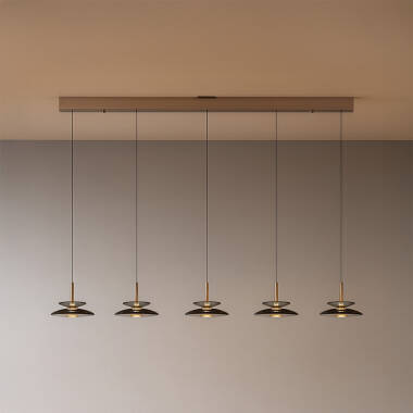Lucide Santiago LED 5 Light Bar Ceiling Pendant