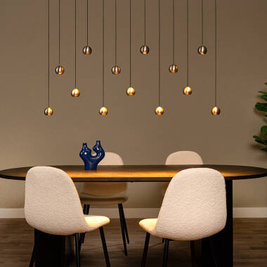 Lucide Montana LED 13 Light Bar Ceiling Pendant with Remote Control