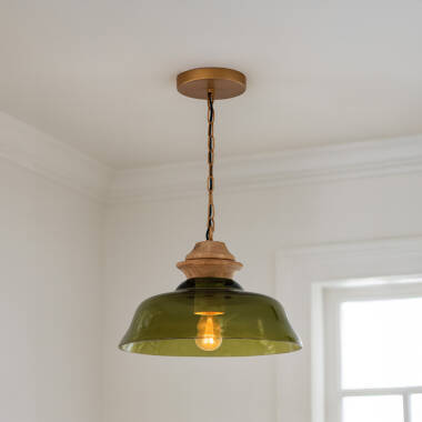 Khudi & Khora Brook Glass Ceiling Pendant Light