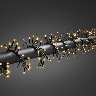 Konstsmide 5.8M Amber LED Multi-Function Cluster String Lights