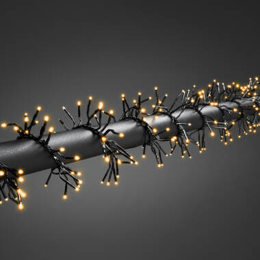 Konstsmide 5.8M Amber LED Multi-Function Cluster String Lights