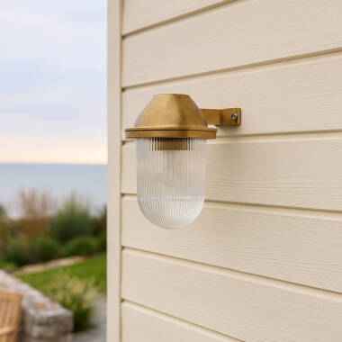 Westport Coastal Wave Outdoor Wall Light