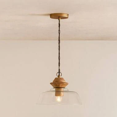 Khudi & Khora Brook Glass Ceiling Pendant Light
