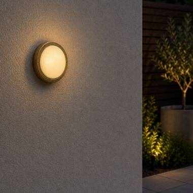 Image of Westport Coastal Saltburn Outdoor Flush Wall Light