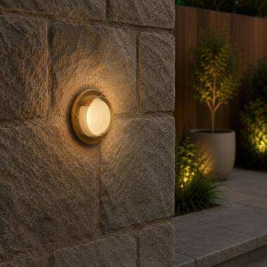 Image of Westport Coastal Hornsea Outdoor Flush Wall Light