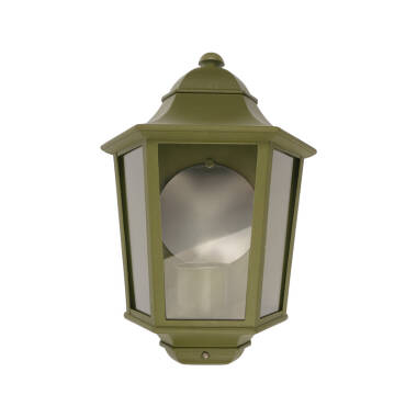 Image of Edit Coastal Dunbar Half Lantern Outdoor Wall Light