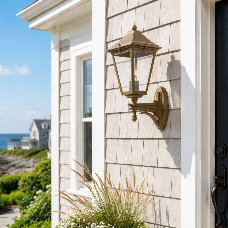 Image of Edit Coastal Margate Outdoor Lantern Wall Light