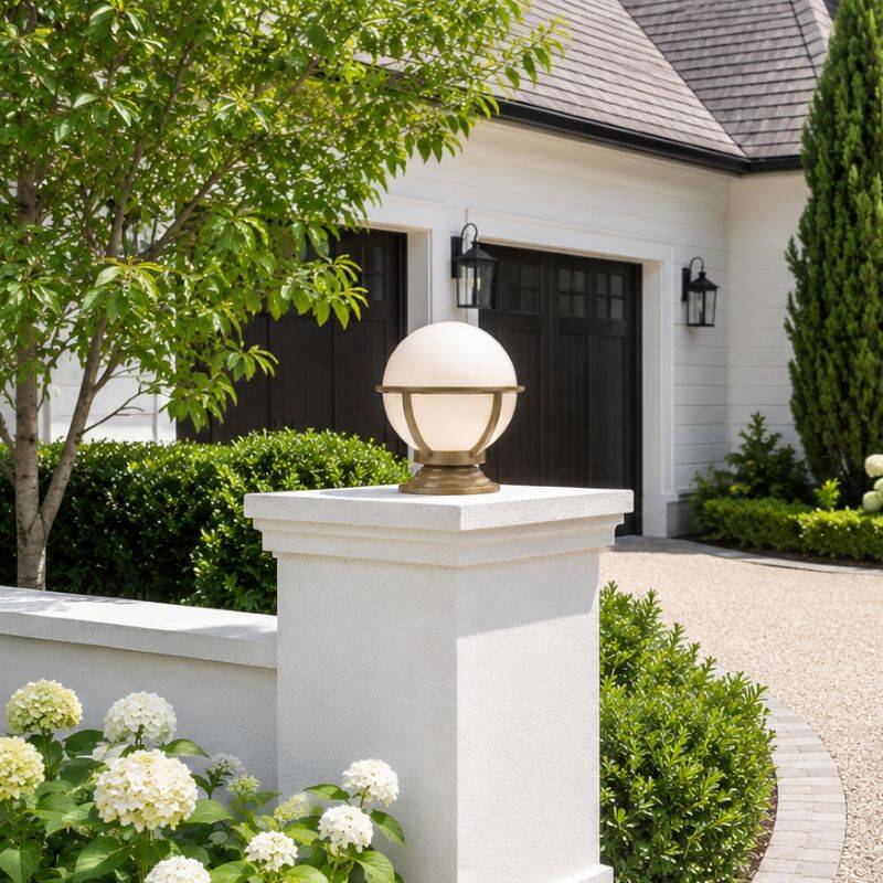 Image of Edit Coastal Portree Outdoor Pedestal Light