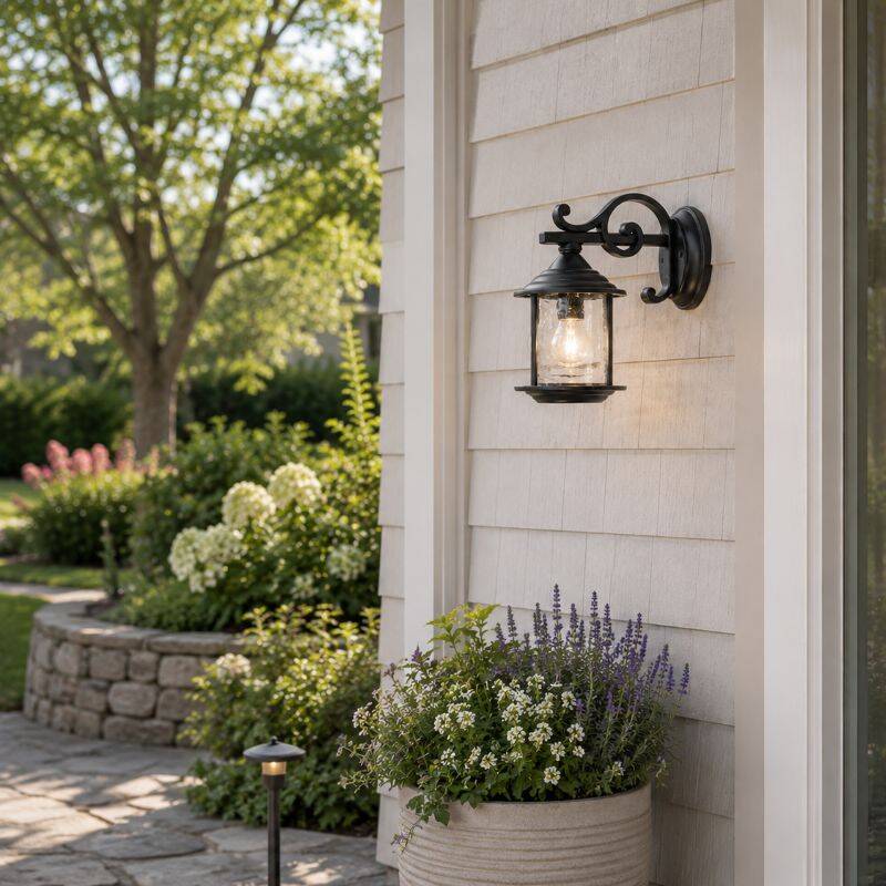 Image of Edit Coastal Ryde Outdoor Lantern Wall Light