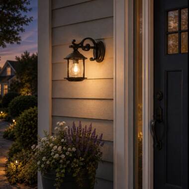 Image of Edit Coastal Ryde Outdoor Lantern Wall Light