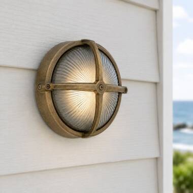 Westport Coastal Oban Outdoor Flush Wall Light