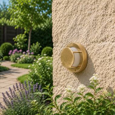 Image of Westport Coastal Amble Outdoor Flush Wall Light