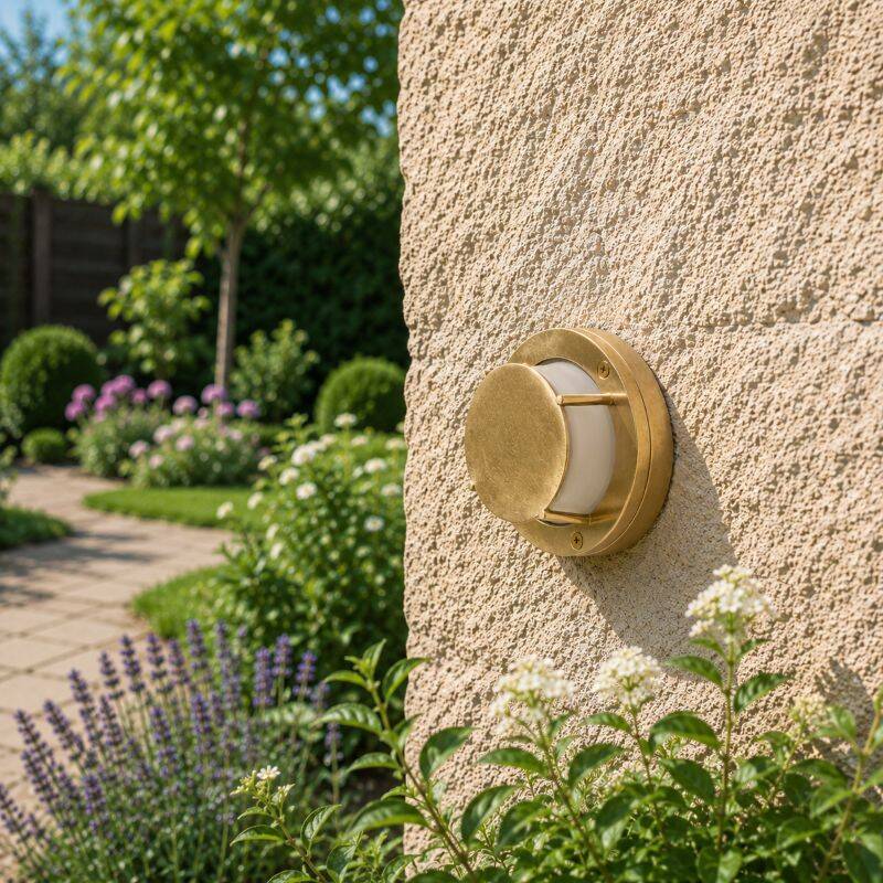 Image of Westport Coastal Amble Outdoor Flush Wall Light
