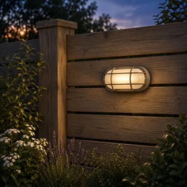 Image of Edit Coastal Clovelly Outdoor Flush Wall Light
