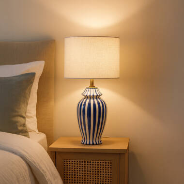 Wisteria Bailey Ceramic Table Lamp