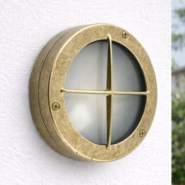 Westport Coastal Sand Outdoor Flush Wall Light