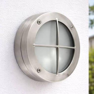 Westport Coastal Sand Outdoor Flush Wall Light