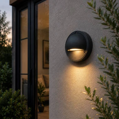Image of EasyFit Core 12v Garden Lights - Ivy LED Outdoor Flush Wall Light