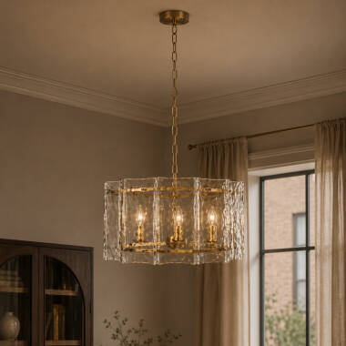 Image of Wisteria Vere Glass Ceiling Pendant Light