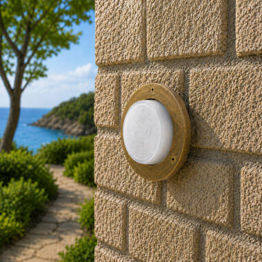 Westport Coastal Runswick Outdoor Flush Wall Light