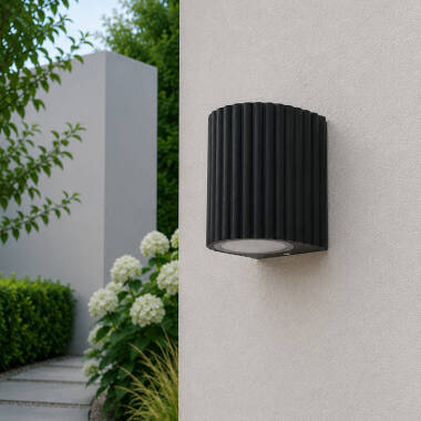 Edit Lotus LED Outdoor Wall Light