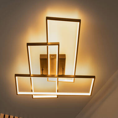 Image of Lucide Lokero CCT LED Flush Ceiling Light